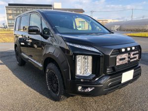 デリカＤ５カーフィルム・ガラスコーティング施工例