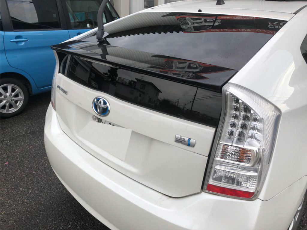 プリウス遮熱タイプフィルム施工