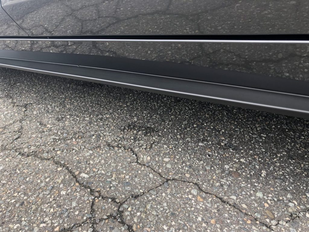 マツダ３ファストバック　ガラスコーティング施工