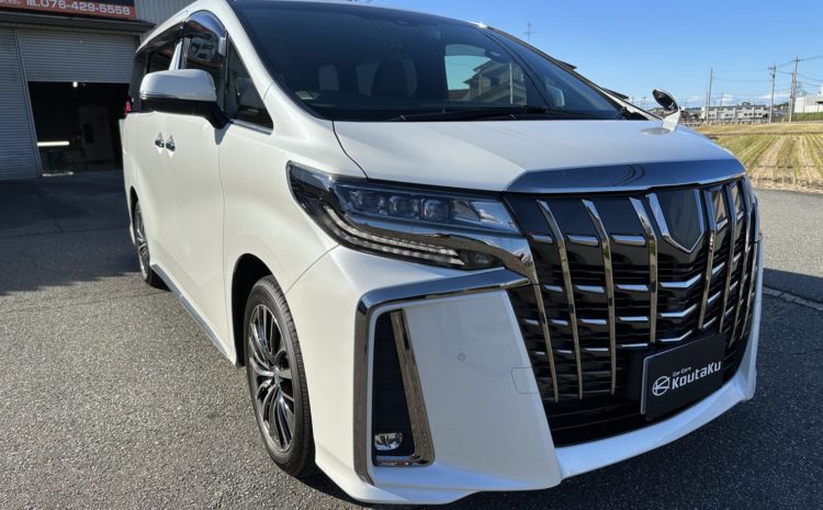 TOYOTAアルファード遮熱カーフィルム施工例