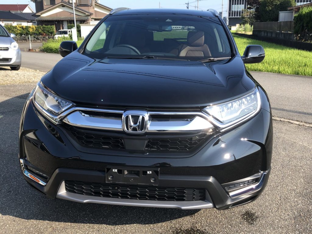 ホンダ　ＣＲ－Ｖ　ガラスコーティング施工例