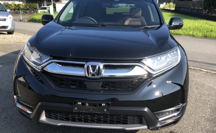 ホンダ　ＣＲ－Ｖ　ガラスコーティング施工例
