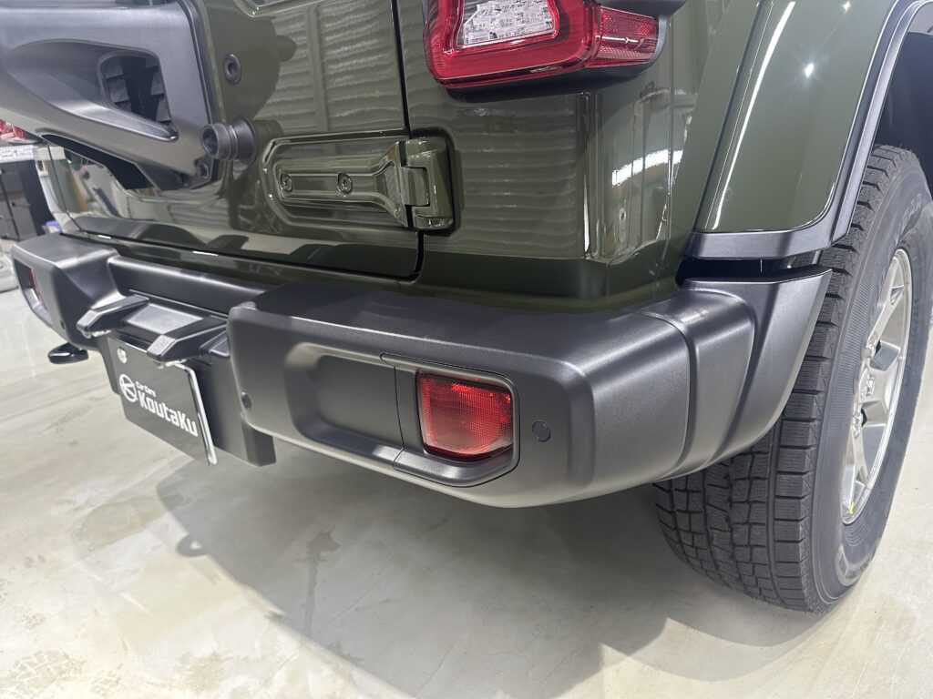 ラングラー鏡面磨き作業+セラミックコーティング施工事例　富山県富山市Ｋ様