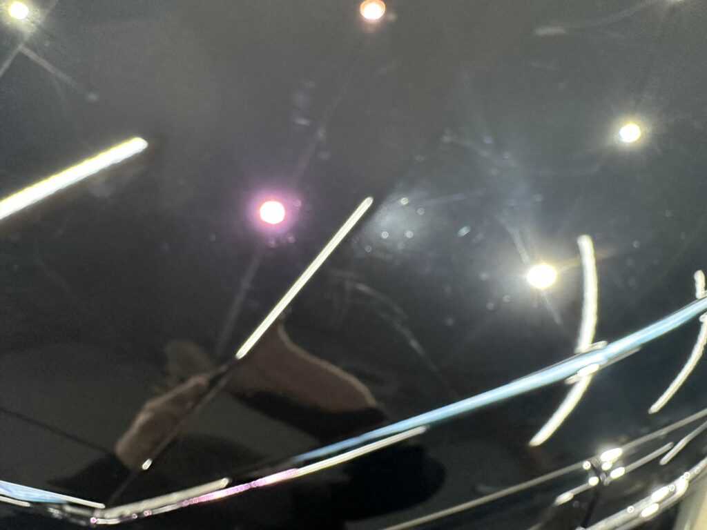 ヴェルファイア鏡面磨き作業+セラミックコーティング施工事例　富山県中新川郡M様