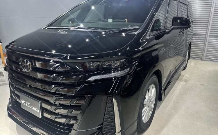 ヴェルファイア鏡面磨き作業+セラミックコーティング施工事例　富山県中新川郡M様