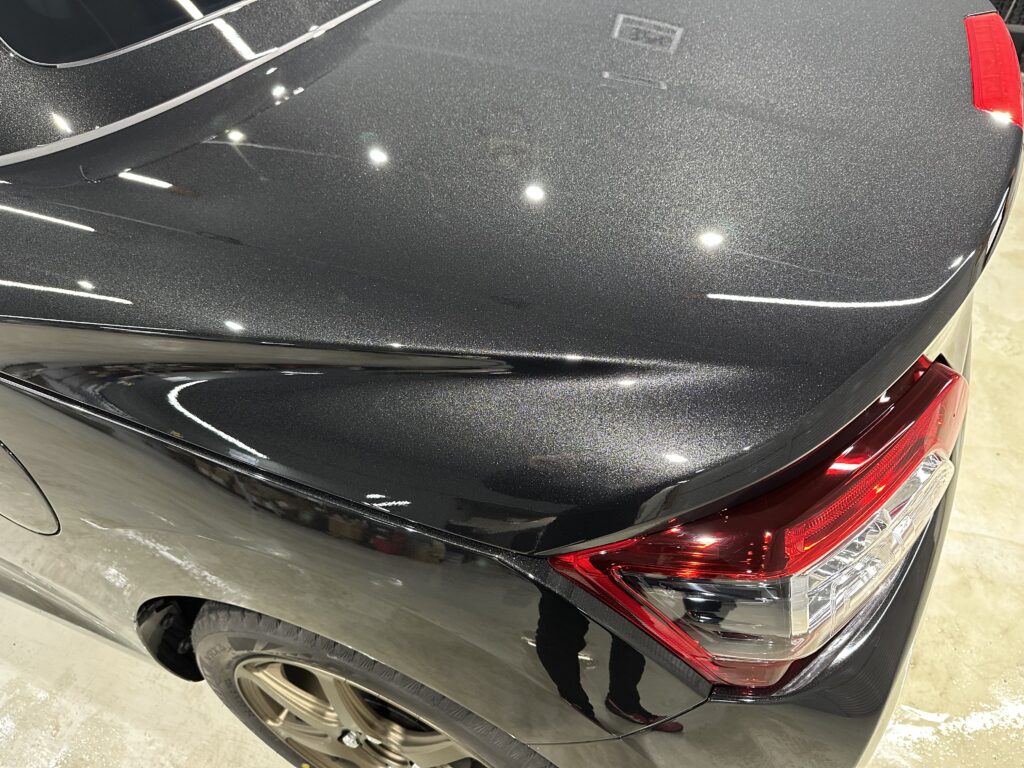 ダイハツコペン ・鏡面磨き作業+セラミックコーティング施工事例・富山県魚津市T様