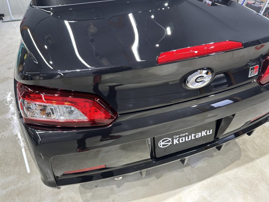 ダイハツコペン ・鏡面磨き作業+セラミックコーティング施工事例・富山県魚津市T様