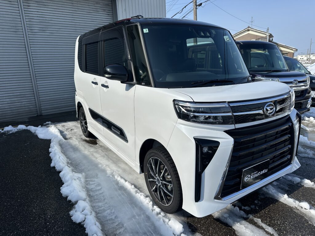 ダイハツタントカスタム・遮熱カーフィルム施工事例　富山県富山市Ｋ様