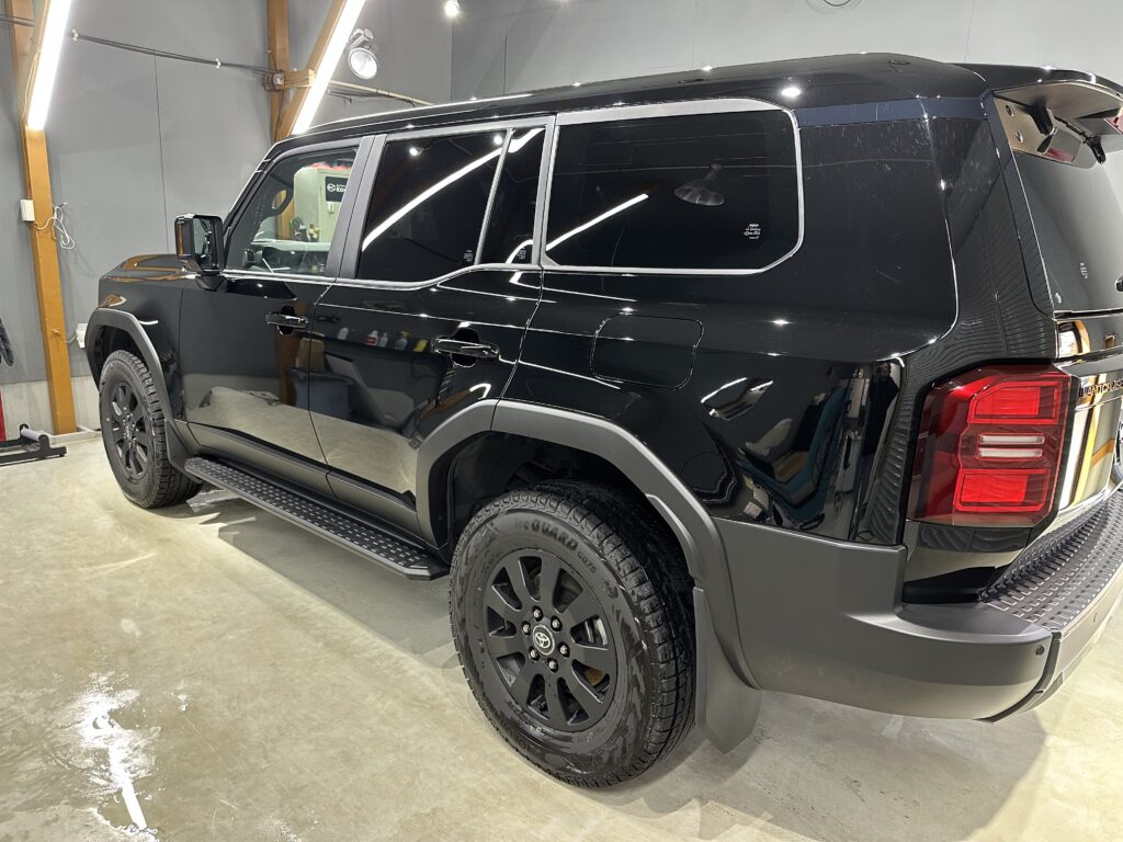 トヨタランドクルーザー２５０・塩カルシミ除去メンテナンス　富山県富山市K様