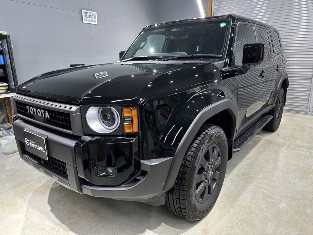 トヨタランドクルーザー２５０・塩カルシミ除去メンテナンス　富山県富山市K様