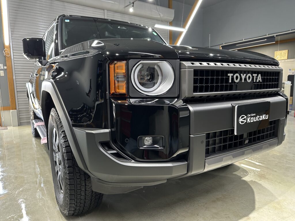 トヨタランドクルーザー２５０・塩カルシミ除去メンテナンス　富山県富山市K様