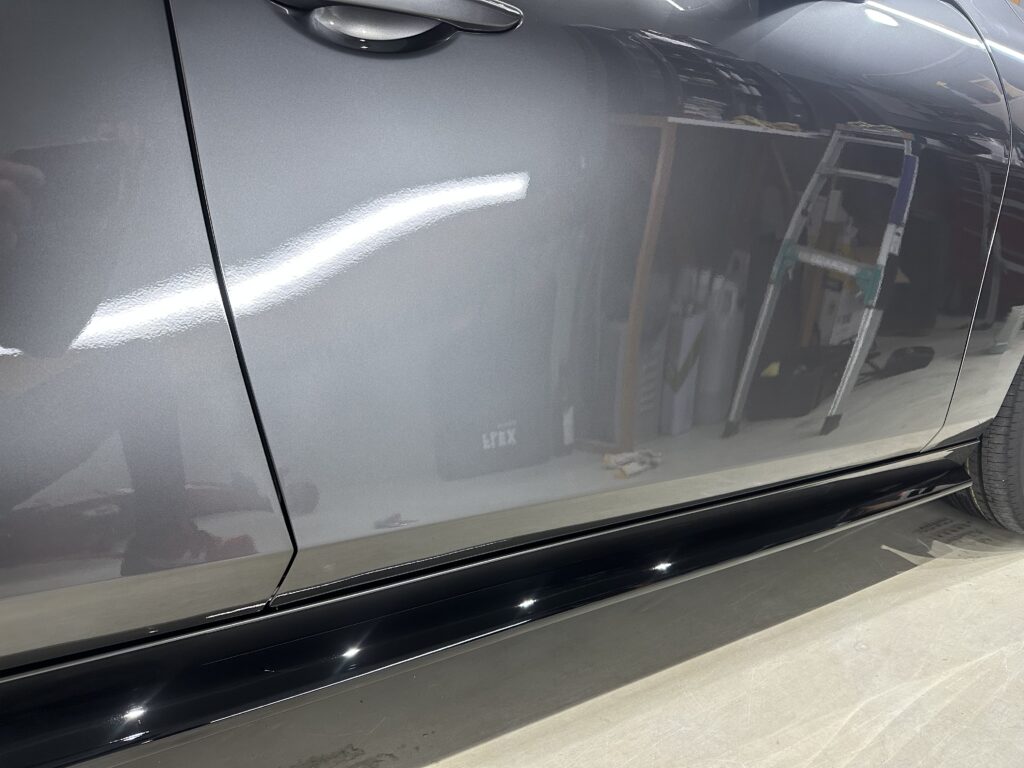 マツダ３・鏡面磨き作業+セラミックコーティング施工事例　富山県魚津市Y様