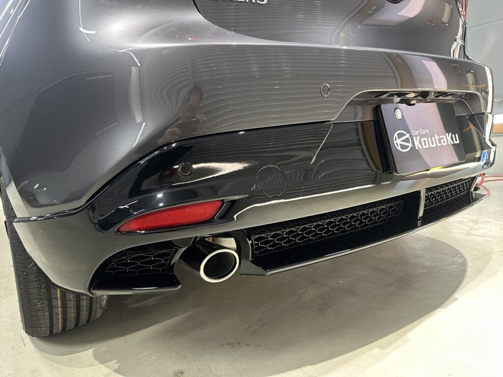 マツダ３・鏡面磨き作業+セラミックコーティング施工事例　富山県魚津市Y様