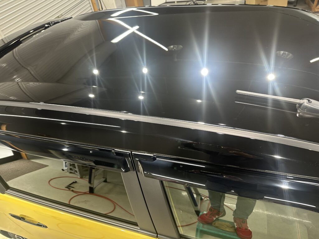 ホンダN-ONE・鏡面磨き作業+セラミックコーティング施工事例　富山県富山市F様