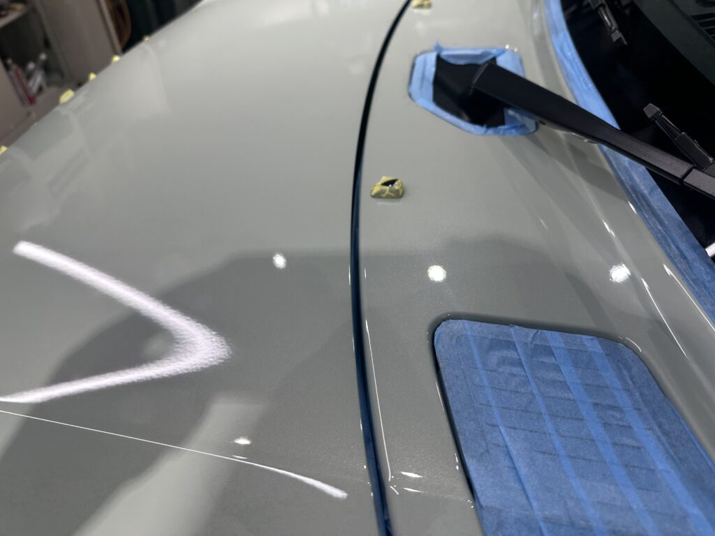 ダイハツタフト・鏡面磨き作業+セラミックコーティング施工事例　富山県滑川市H様