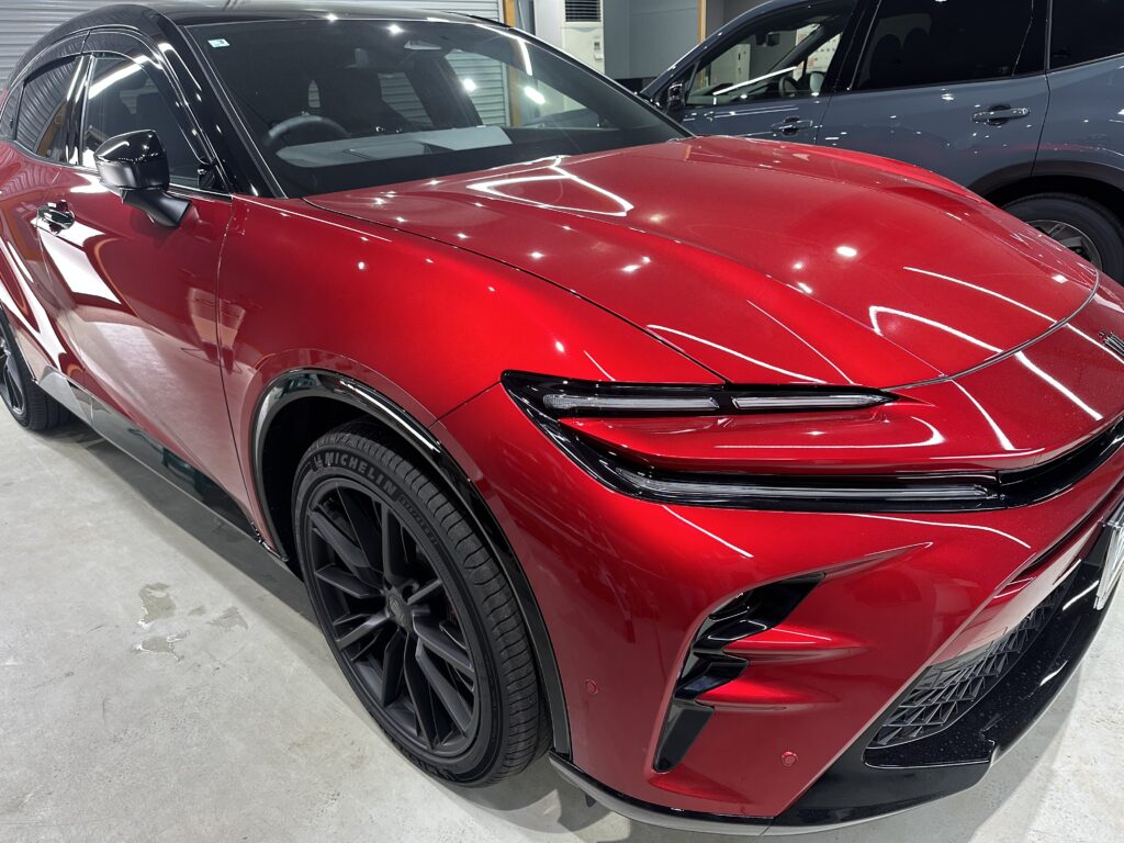 クラウンスポーツ・鏡面磨き作業+セラミックコーティング施工事例　富山県　中新川郡N様