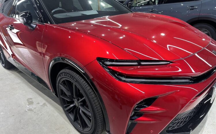 クラウンスポーツ・鏡面磨き作業+セラミックコーティング施工事例　富山県　中新川郡N様