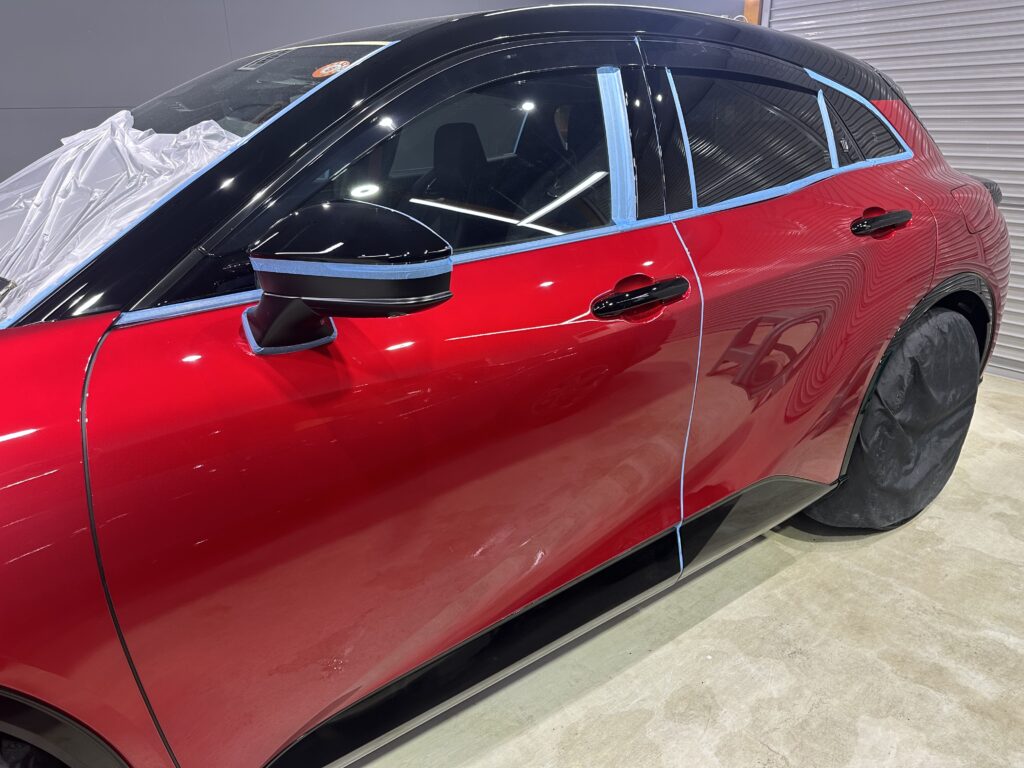 クラウンスポーツ・鏡面磨き作業+セラミックコーティング施工事例　富山県　中新川郡N様