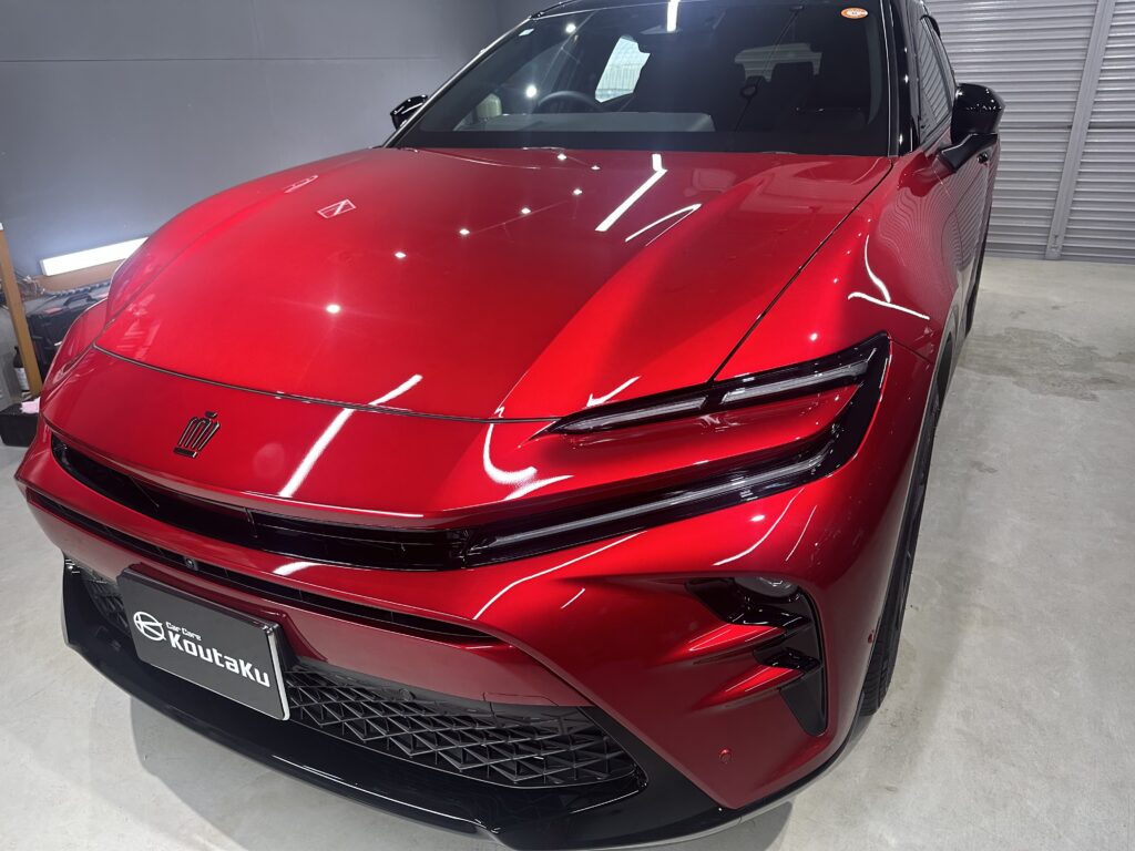 クラウンスポーツ・鏡面磨き作業+セラミックコーティング施工事例　富山県　中新川郡N様