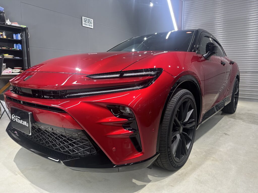 クラウンスポーツ・鏡面磨き作業+セラミックコーティング施工事例　富山県　中新川郡N様