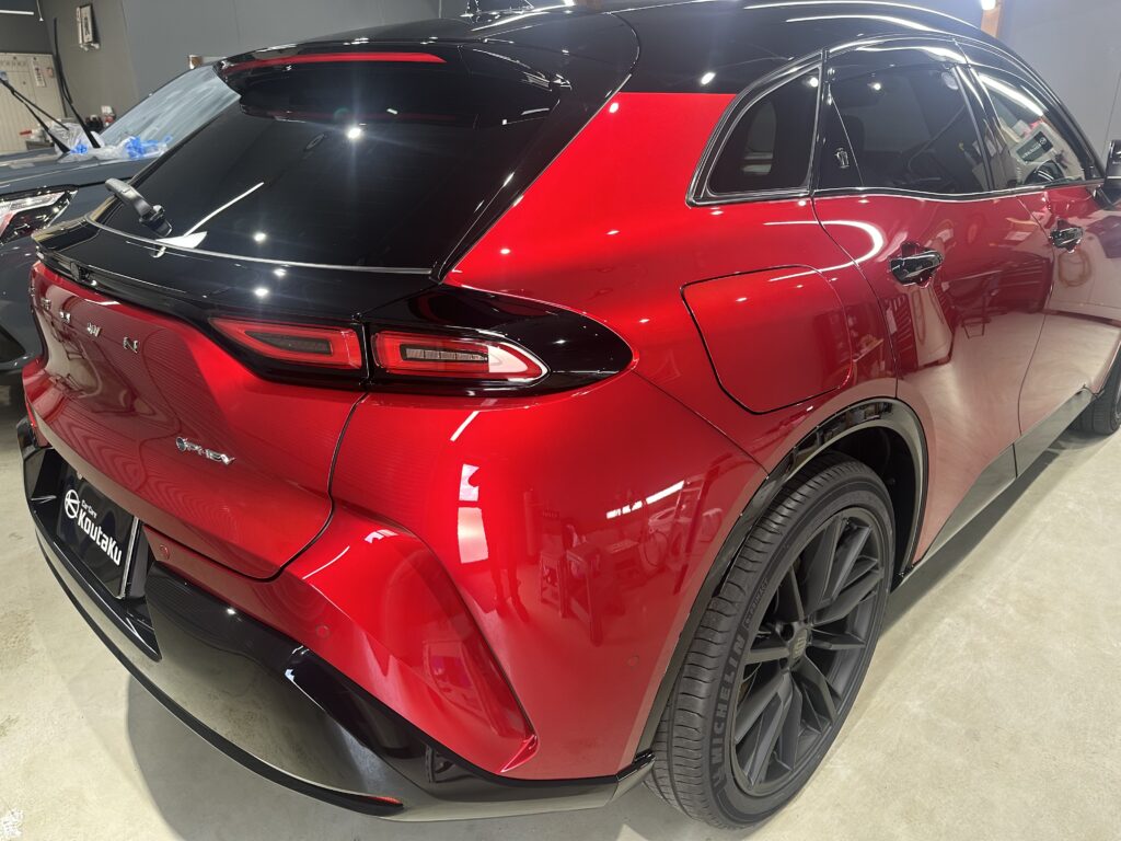 クラウンスポーツ・鏡面磨き作業+セラミックコーティング施工事例　富山県　中新川郡N様