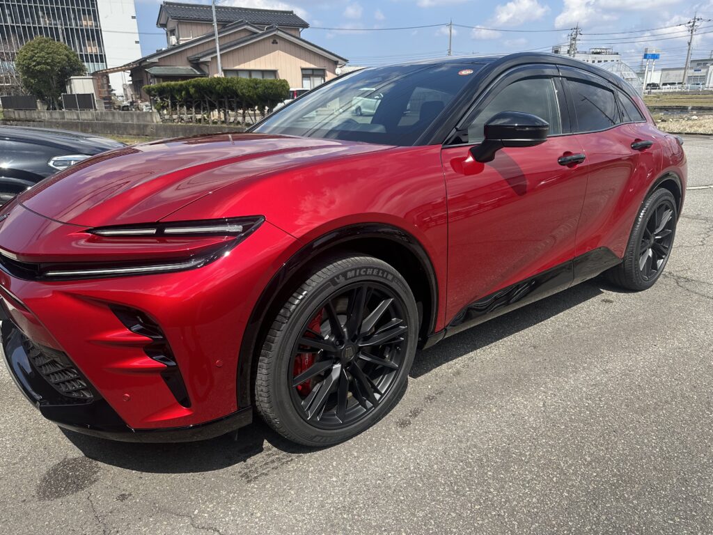クラウンスポーツ・鏡面磨き作業+セラミックコーティング施工事例　富山県　中新川郡N様