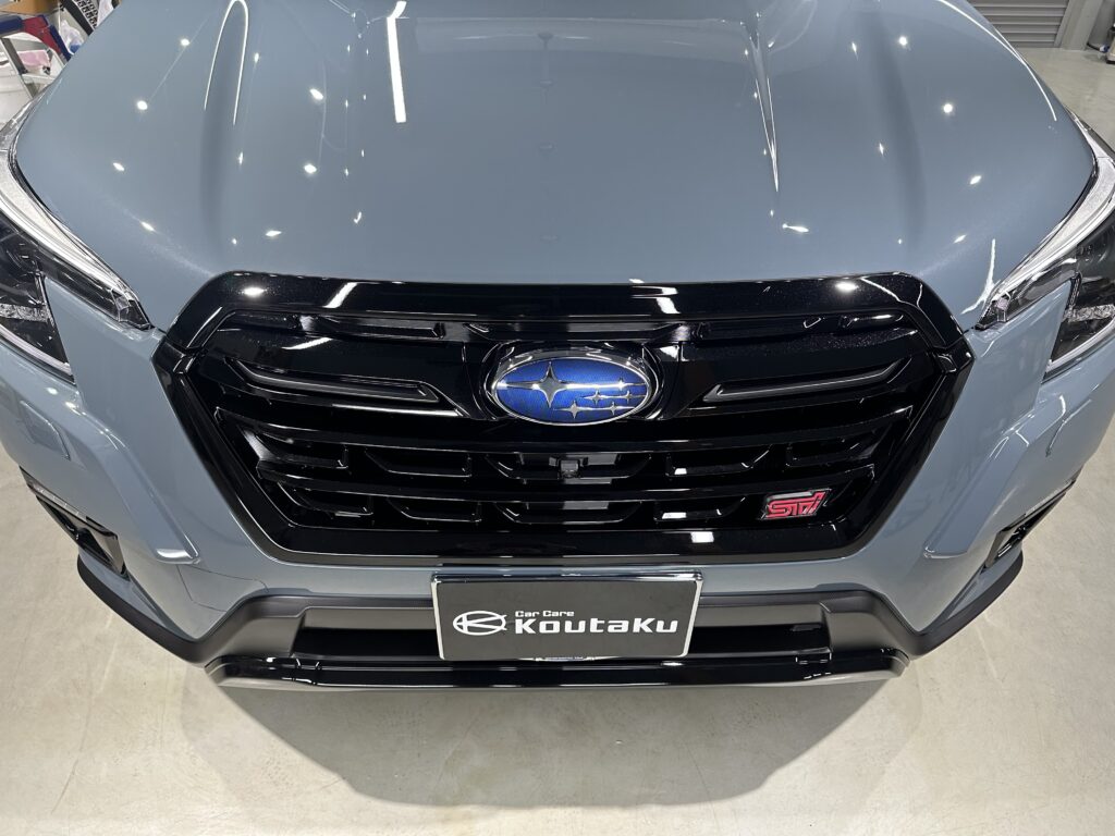 スバルフォレスター・鏡面磨き作業+セラミックコーティング施工事例　石川県 金沢市Ｔ様