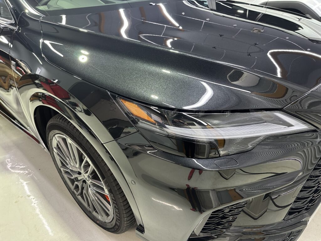 レクサスRX500ｈ・鏡面磨き作業+セラミックコーティング施工事例　富山県 滑川市Ｕ様