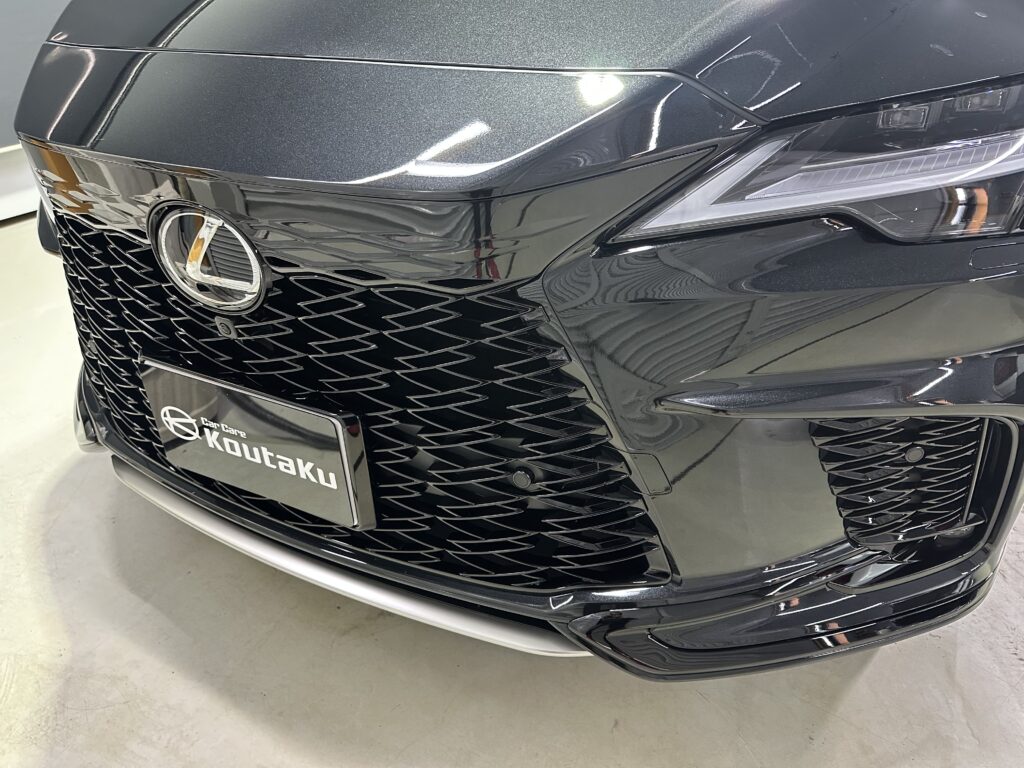 レクサスRX500ｈ・鏡面磨き作業+セラミックコーティング施工事例　富山県 滑川市Ｕ様
