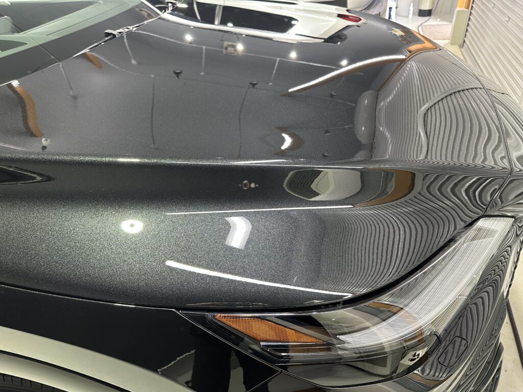 レクサスRX500ｈ・鏡面磨き作業+セラミックコーティング施工事例　富山県 滑川市Ｕ様