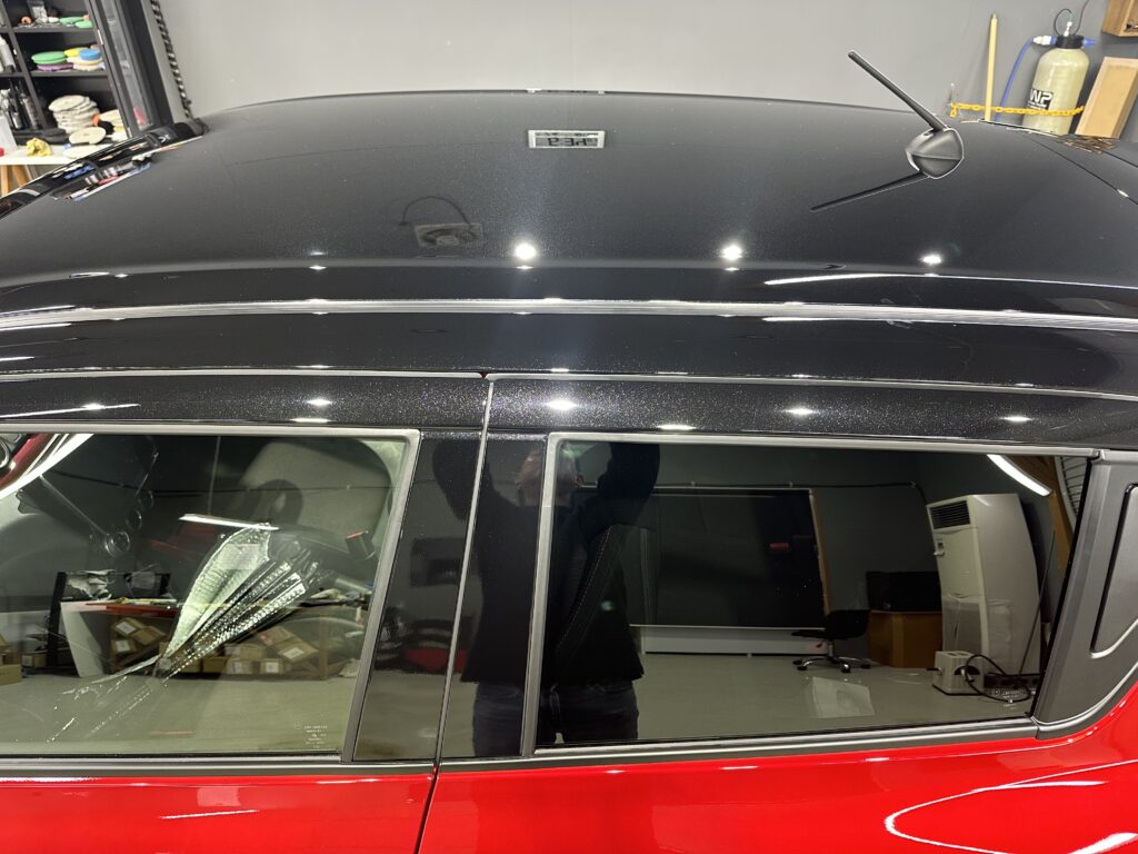 スズキ・スイフトスポーツ鏡面磨き作業+セラミックコーティング　富山県富山市N様