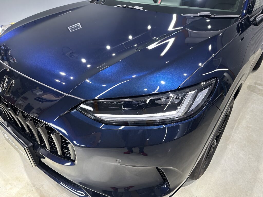 ホンダZR-V・鏡面磨き作業+セラミックコーティング施工事例　富山県魚津市Ｔ様