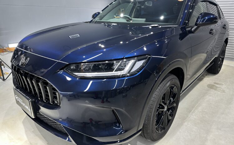 ホンダZR-V・鏡面磨き作業+セラミックコーティング施工事例　富山県魚津市Ｔ様