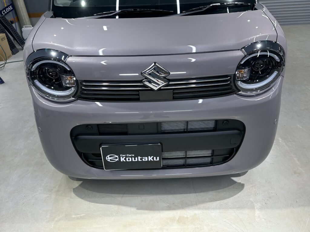 ワゴンRスマイル・BODY鏡面磨き作業+セラミックコーティング　富山県魚津市Y様