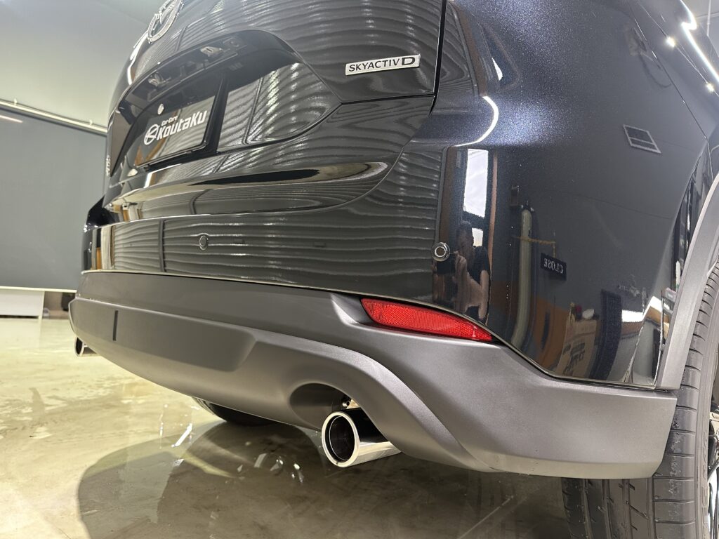 マツダCX-5・鏡面磨き作業+セラミックコーティング施工　富山県黒部市K様