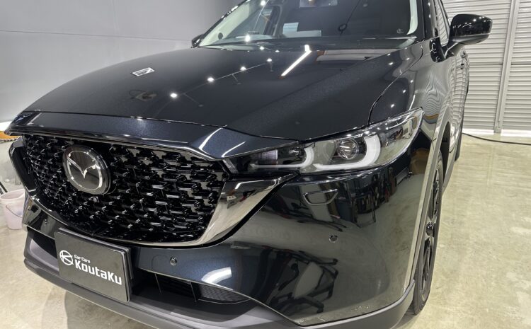 マツダCX-5・鏡面磨き作業+セラミックコーティング施工　富山県黒部市K様