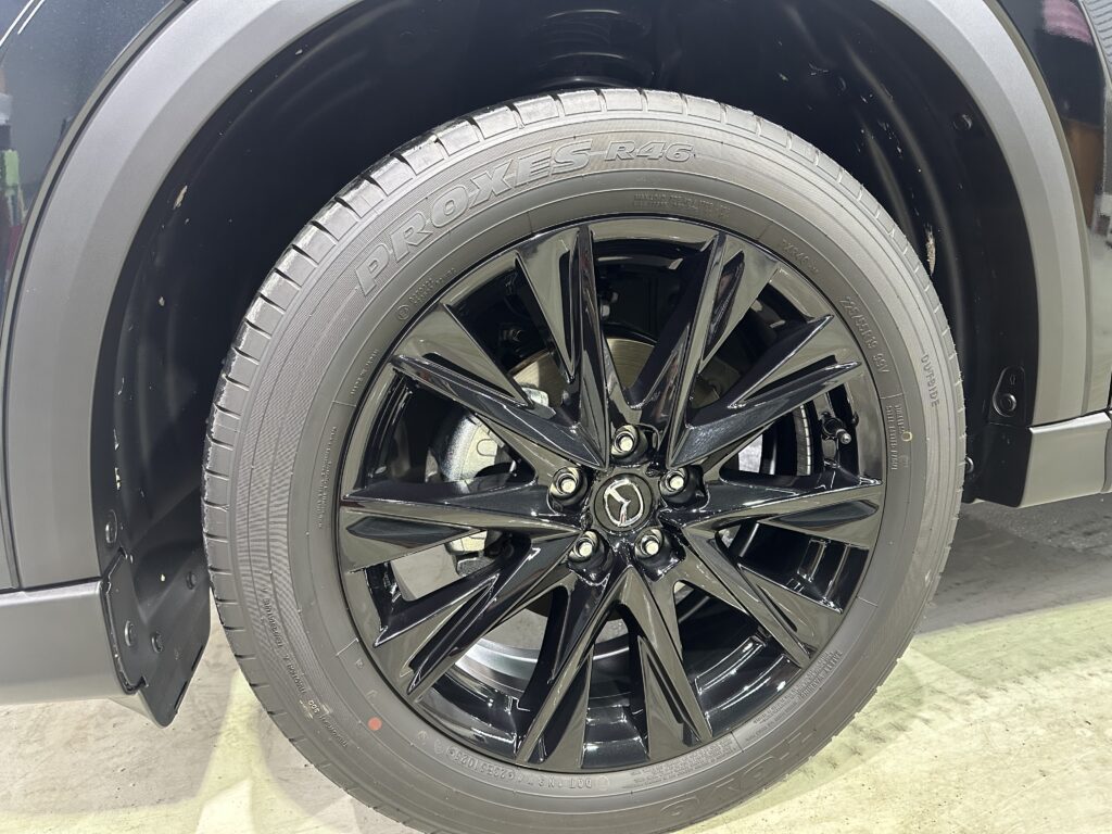 マツダCX-5・鏡面磨き作業+セラミックコーティング施工　富山県黒部市K様