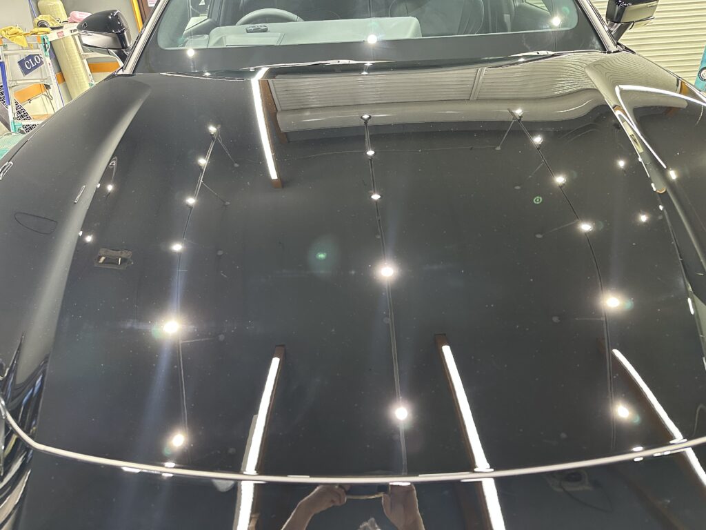 トヨタクラウンスポーツ・鏡面磨き作業+セラミックコーティング施工事例　射水市Y様