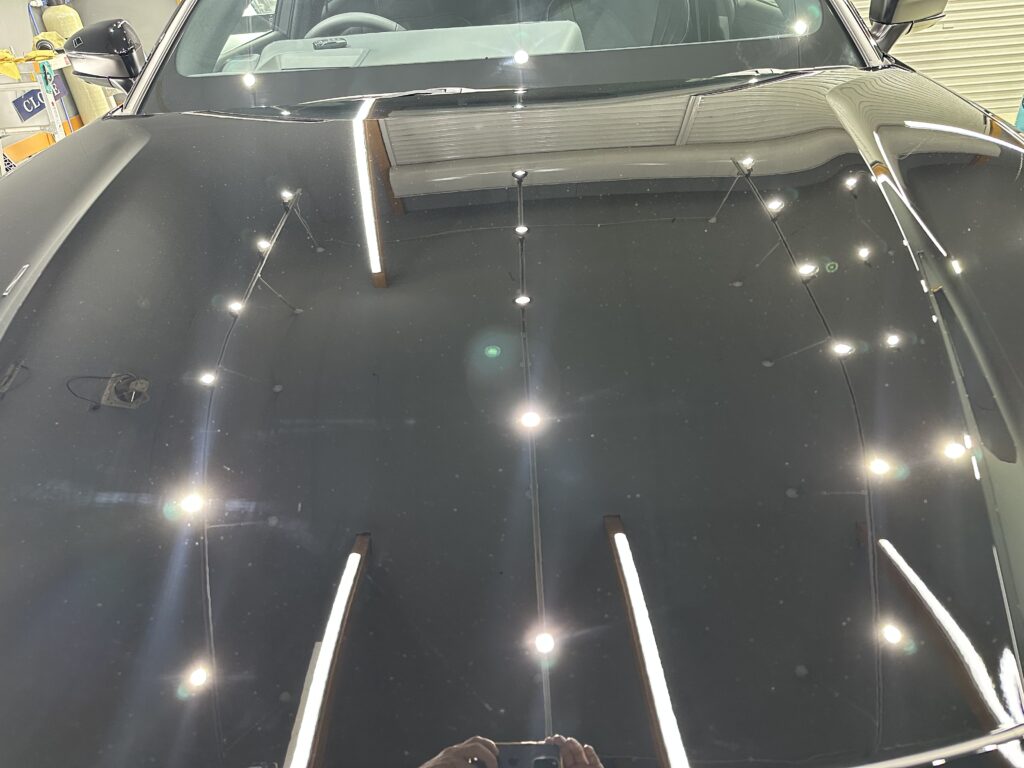 トヨタクラウンスポーツ・鏡面磨き作業+セラミックコーティング施工事例　射水市Y様