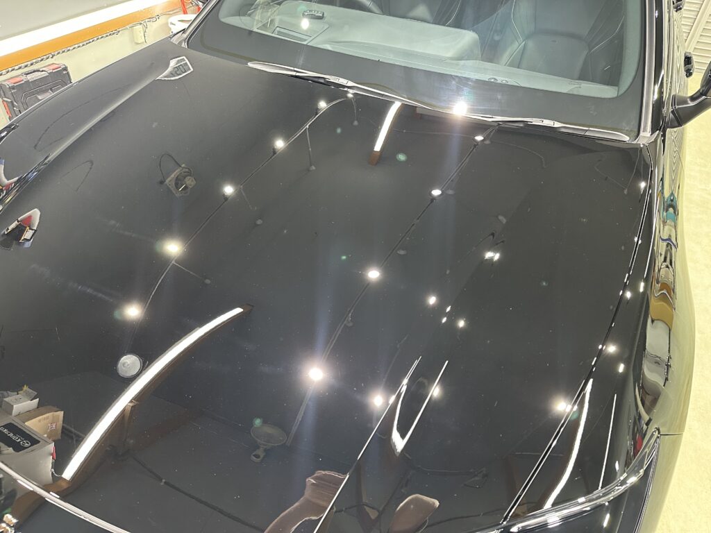 トヨタクラウンスポーツ・鏡面磨き作業+セラミックコーティング施工事例　射水市Y様