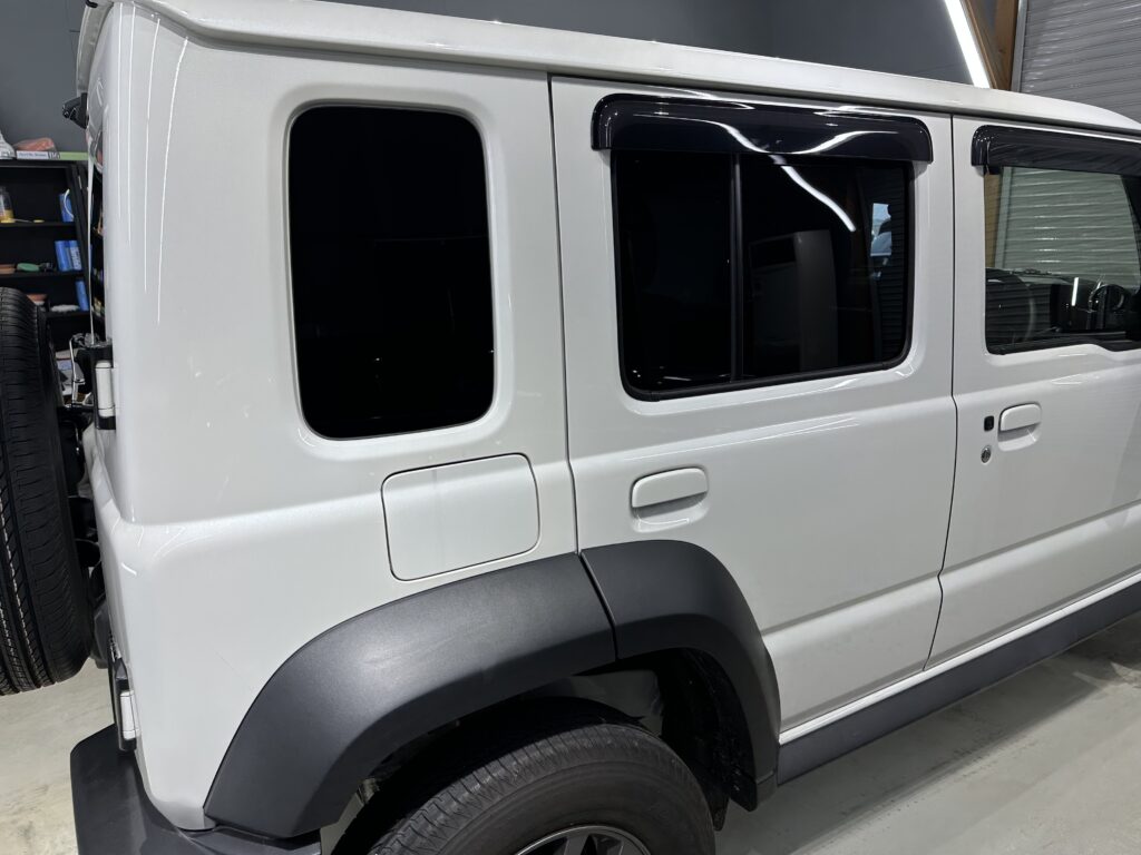 スズキジムニーノマド・遮熱カーフィルム施工事例中新川郡Ｔ様