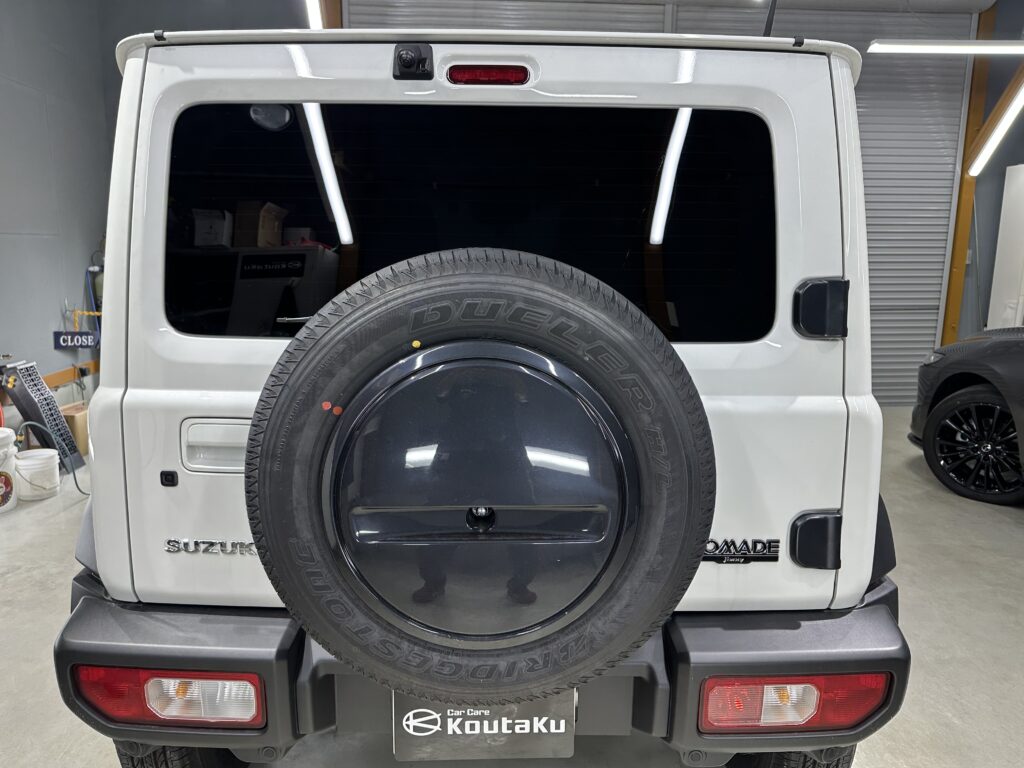 スズキジムニーノマド・遮熱カーフィルム施工事例中新川郡Ｔ様