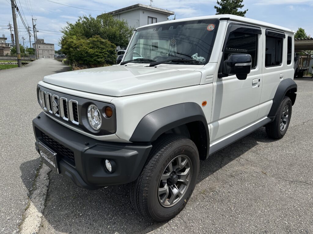 スズキジムニーノマド・遮熱カーフィルム施工事例中新川郡Ｔ様