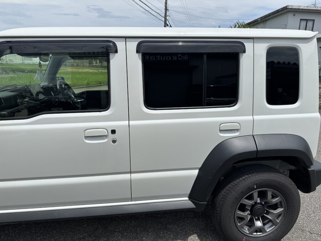 スズキジムニーノマド・遮熱カーフィルム施工事例中新川郡Ｔ様