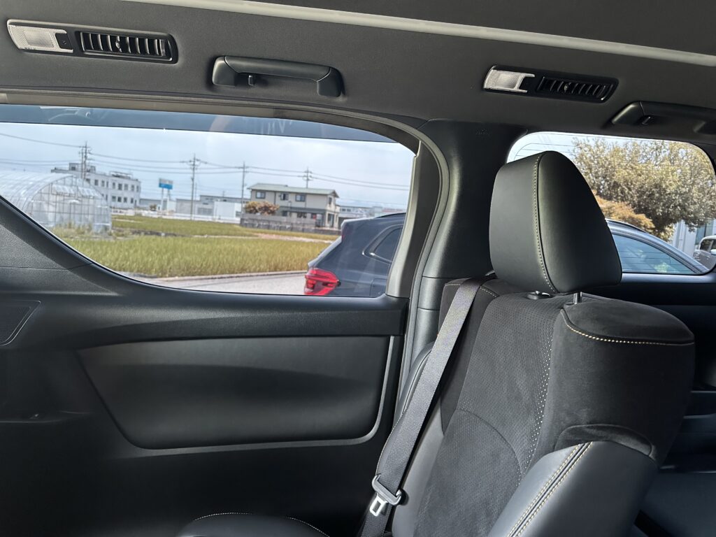 トヨタアルファード・遮熱カーフィルム施工事例　富山市Ｔ様