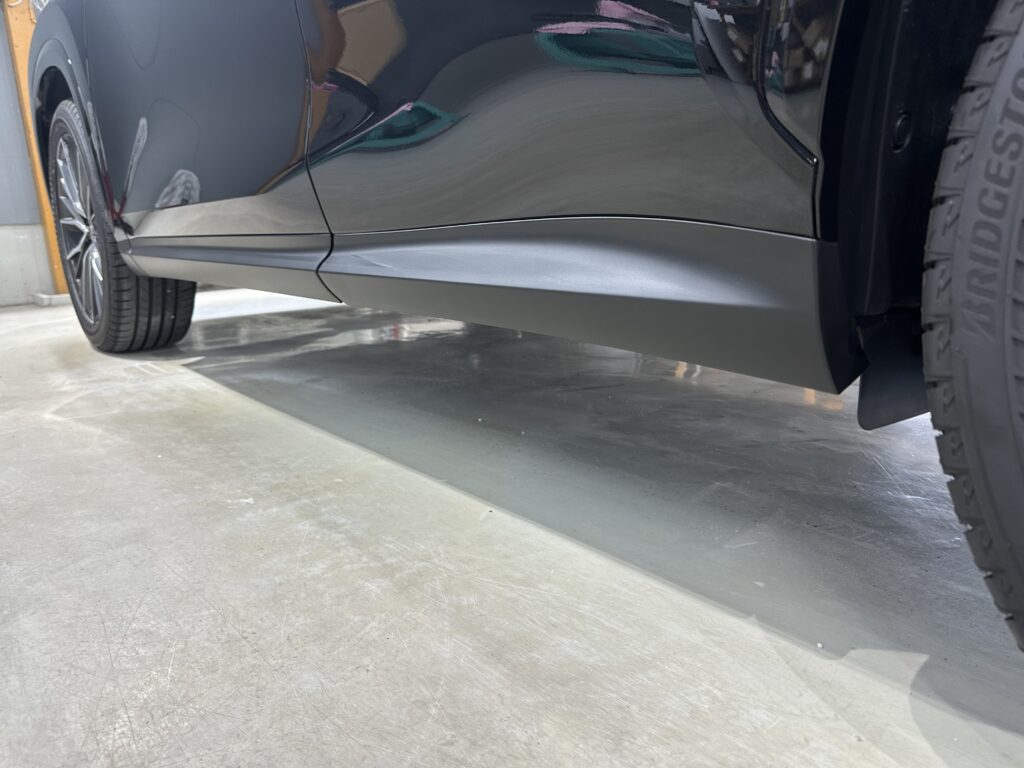 レクサスNX２５０・鏡面磨き作業+セラミックコーティング+遮熱カーフィルム施工事例　高岡市S様