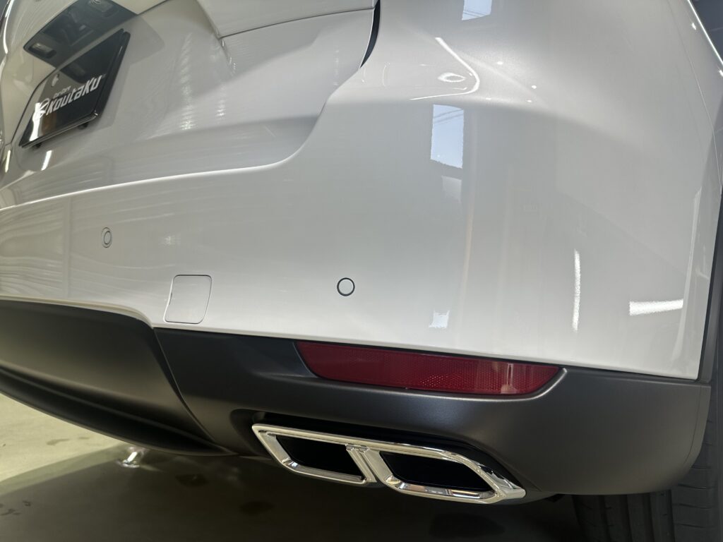 マツダCX-60・鏡面磨き作業+セラミックコーティング施工事例　富山市H様