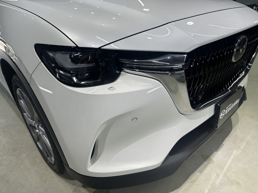 マツダCX-60・鏡面磨き作業+セラミックコーティング施工事例　富山市H様
