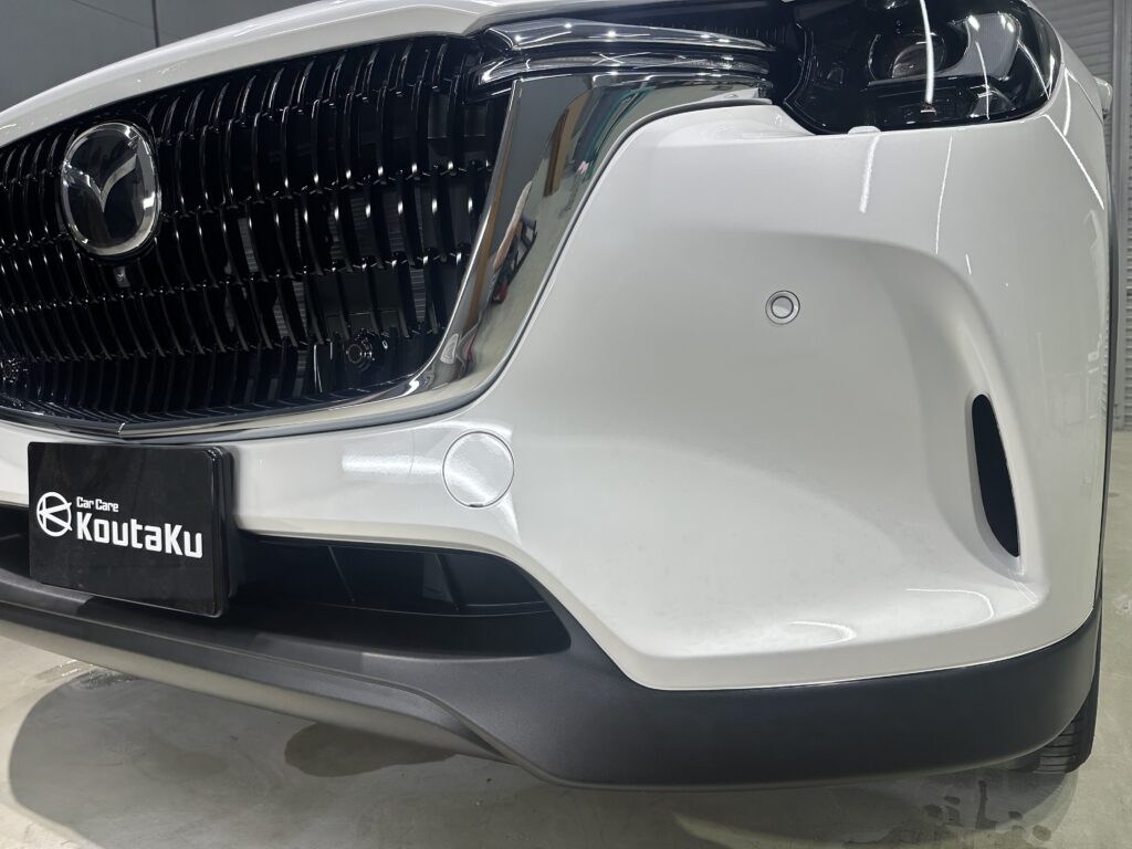 マツダCX-60・鏡面磨き作業+セラミックコーティング施工事例　富山市H様