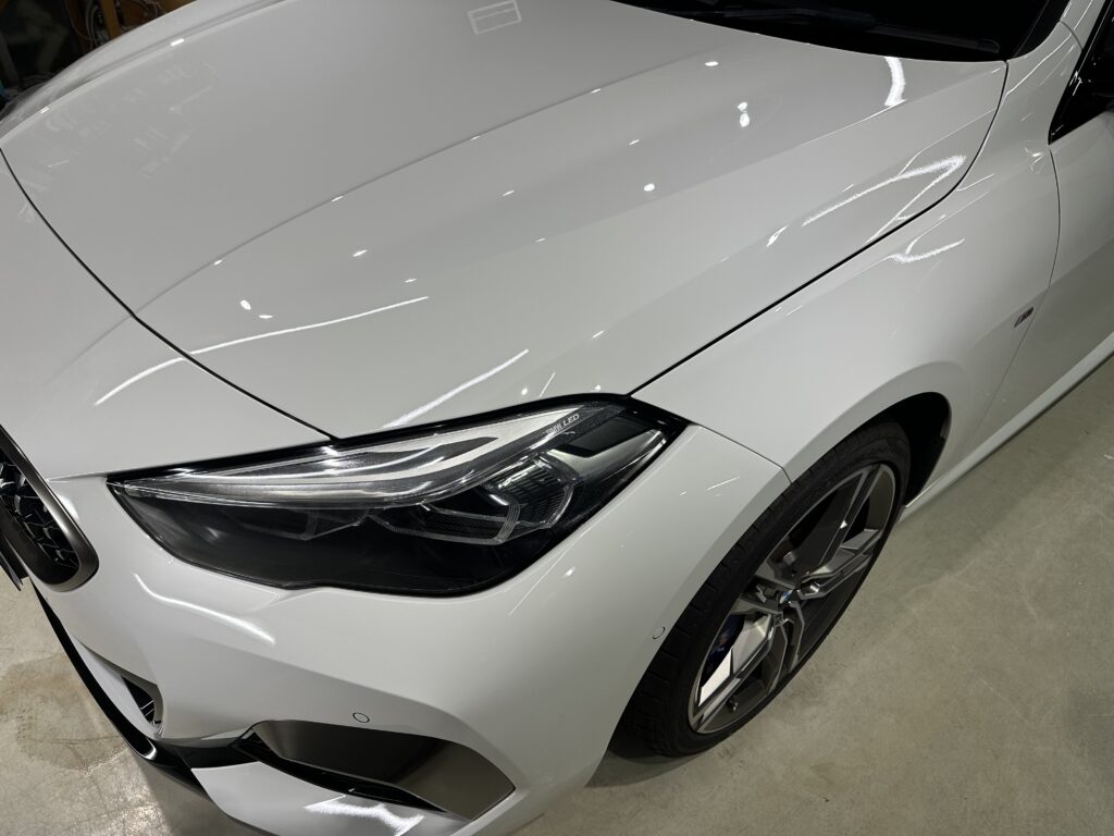BMW・ M235i・鏡面磨き作業+セラミックコーティング施工事例　富山市N様